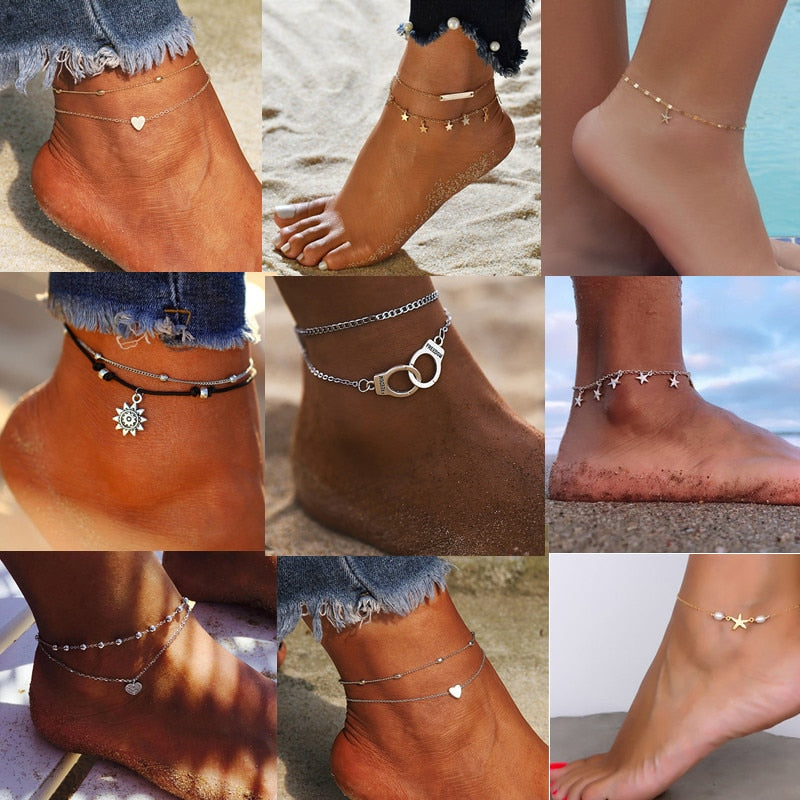 Boho Style Anklets